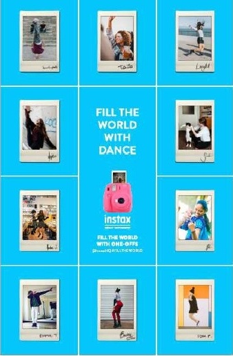 Genuine Fujifilm instax campaign creative